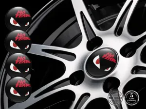 Wheel Sticker Style Luxury Domed Logos